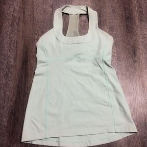 Lululemon Scoop Neck Tank Aquamarine Mint